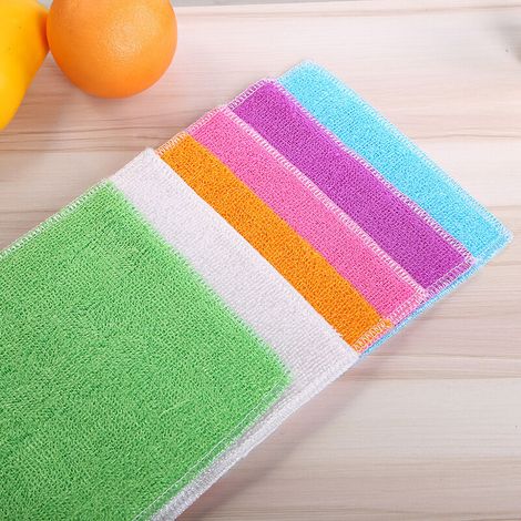 Lot de 10 Chiffons Bambou Microfibres - Nettoyer et lustrer Toutes Les Surfaces Lisses et fragiles -Vitre, carrosserie, vitroceramique, Lunettes, écran (vert) (1/4)