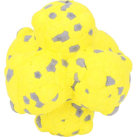 Balles pour chiens à mâcher agressifs, forte élasticité, nettoyage des dents interactif, flotteur, jouet boule d'eau 10cm (1/5)
