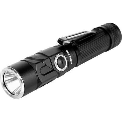 WorkPro  WP351007WE  Taschenlampe mit Stroboskopmodus, mit Handschlaufe über USB 1100 lm 16 h 128 g (1/5)