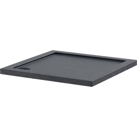 Pearlstone Slate 760mm x 760mm x 40mm Square Shower Tray (1/4)