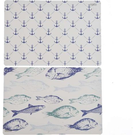 Tovaglietta decoro mare 42,5 x 29 cm (1/2)