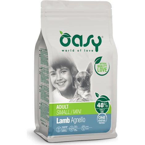 OASY DRY DOG OAP ADULT SMALL MINI AGNELLO 2,5 Kg (1/2)