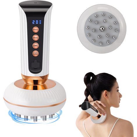 Appareil de massage pour les pieds contre les névropathies, doté des fonctions EMS, infrarouge et vibration, pour soulager les douleurs aux pieds, aux mains et au dos et favoriser la relaxation