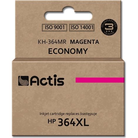 ACTIS KH-364MR - HP 364XL Ersatz, rote Tinte 12ml