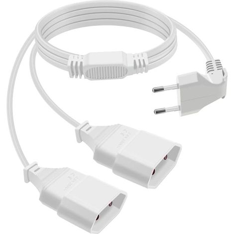 Extension Cable 90° White, 1.5 m (1/5)