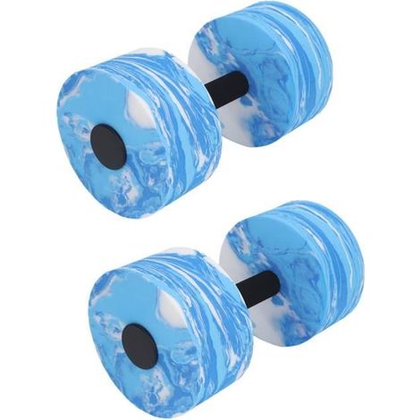 Haltères aquatiques - MINIFINKER - 2 pièces - EVA - Forte flottabilité - Confortables (1/4)