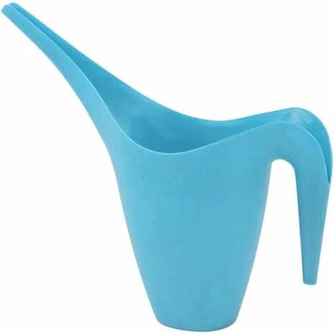 MINKUROW Pulverizador De Agua, Regadera De Interior, Para Plantas De Flores Regadera De Plástico De 1l - Caño Largo - Azul (1/4)