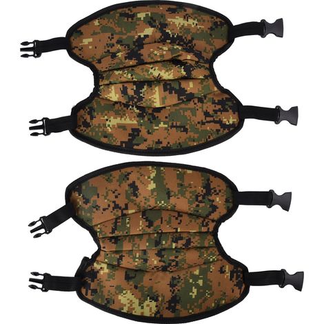 Zweiteilige, warme Winter-Knieschoner aus Oxford-Gewebe mit weichem Fleecefutter für Outdoor-Sportarten – Erwachsene (1/5)