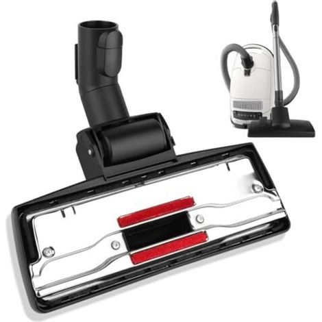 Brosse d'aspirateur pour Miele Série C3 Complete C3 Compact – EcoLine Plus, Brosse Aspirateur Universel pour Miele Tubes de 35 mm pour S1 2 4 5 6 S8 avec Dispositif de Verrouillage et