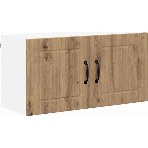 Meubles de Rangement,Armoire de cuisine avec étagère Chêne artisanal 80 x 31 x 40 cm CFW303764 (1/5)