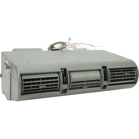 Ensemble d'évaporateur de Climatisation, Ensemble d'évaporateur AC DC 24 V 4 A ABS évaporateur de Climatisation 4 Vitesses Direction du Vent pour Bus Camion RV Camping-car