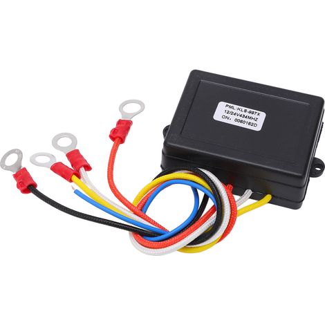 75 Fuß lange Funkfernbedienung für Seilwinde, 434 MHz 12V/24V Universalempfänger, Schalter für Auto, ATV, SUV, LKW (1/5)