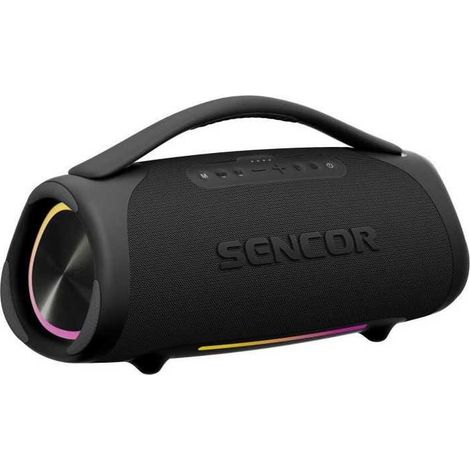 Enceinte Bluetooth SENCOR RESONEX MEGA 190 W étanche IPX7 noire 5 haut-parleurs