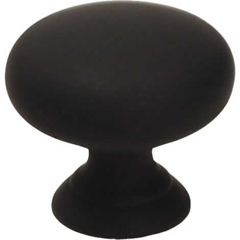 Pomello GN13, nero opaco (1/3)
