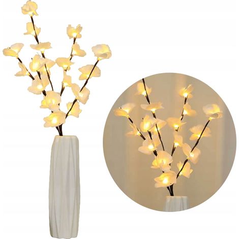 Arbre de Noël décoratif avec fleurs LED, guirlande lumineuse XXL (1/5)