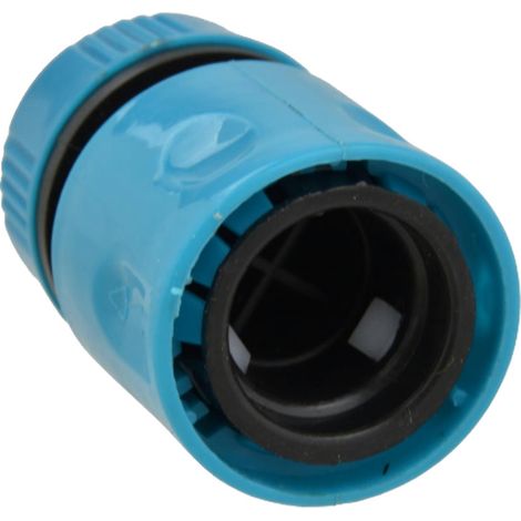 Acoplador rápido de 1/2" con tope/burbuja LÍNEA AZUL (20/200) (1/3)