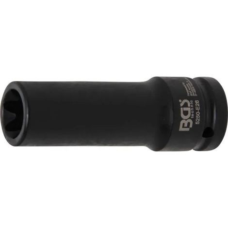 Enchufe de impacto bgs technic perfil E plata 20 mm 110 mm (1/2)