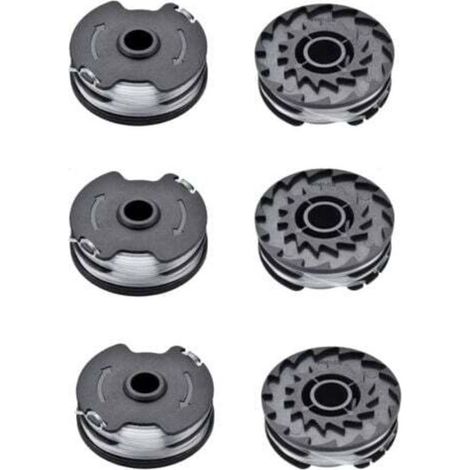 Bobine de fil pour Parkside PRTA 20-Li A1 / B2 / C3 Bobines de fil de rechange pour débroussailleuses sans fil LIDL Parkside PRTA 20-Li A1 / B2 / C3, PRT 300 A1, PRT 550 A1 / A3 (6 pi (1/4)