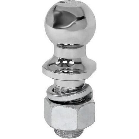 Boule de remorquage de montage d'attelage chromée capacité de 50mm de diamètre pièces de remorque accessoires de rv Accessoires pour remorque
