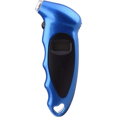 Jauge De Pression des Pneus Numérique 100 PSI 4 Réglages pour Voiture Camion Vélo avec Écran LCD Rétroéclairé Et Vérificateur De Pression des Pneus Antidérapant. (1/5)