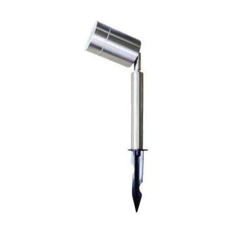 Picchetto giardino orientabile acciaio inossidabile gu10 ip44 mod. Vt-770 sku 7518 alluminio