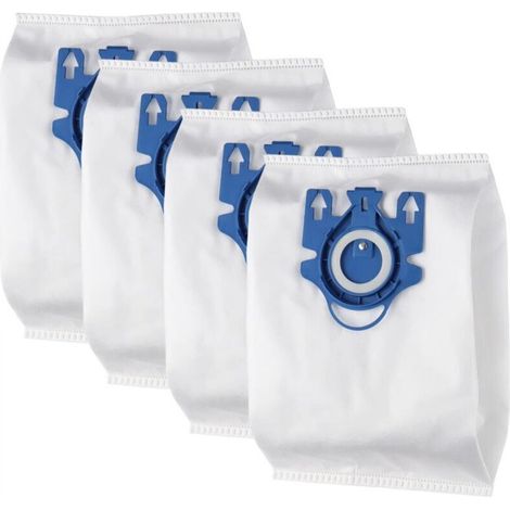 Miele Hoover Vacuum Cleaner Bags, 3D Efficiency Capacity, GN Bags, Compatible with Miele Classic C1, Complete C2 and C3, S400, S600, S800, S2, S5, S8 - Pack of 4 (1/5)