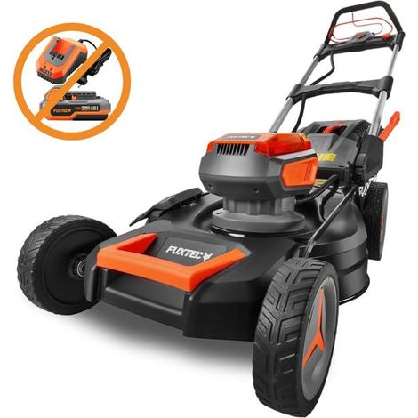 FUXTEC 40V Akku Rasenmäher FX-E2RM51 - 51 cm Schnittbreite - Hinterradantrieb - 3-in-1 Mähsystem - 50L Fangkorb - ohne Akku (1/5)
