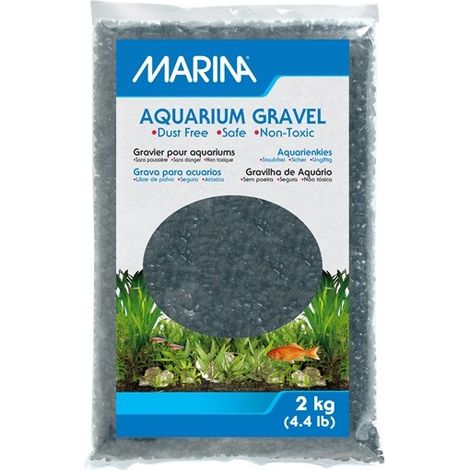 Yachthafen Kies schwarz 2 kg