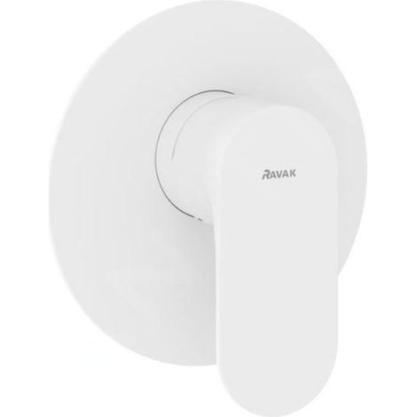 Ravak Eleganta - Mitigeur encastré, avec corps d’encastrement, blanc mat X070262 (1/3)