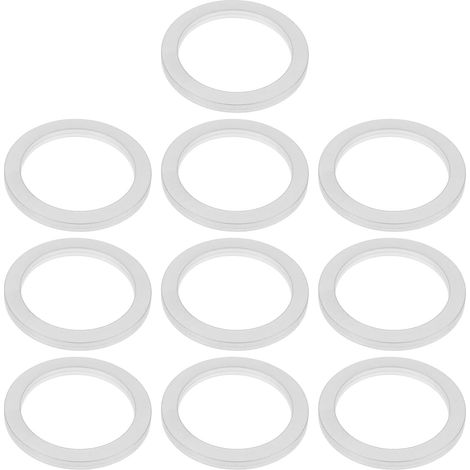 10 Pcs d'étanchéité Bouchon Vidange d'huile 24 X 18 X 1,5 Mm Rondelles en Aluminium 995641800 Compatible avec MX-5 Mk1 1989-1998 (1/5)