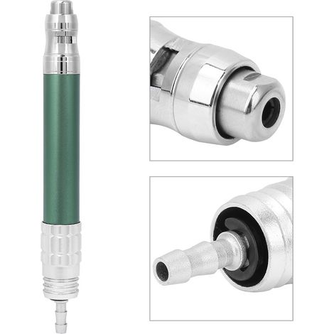 Meuleuse pneumatique stylo haute vitesse, mini outil de meulage, gravure et polissage à air comprimé, 65 000 tr/min, mandrin de 3 mm