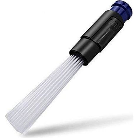 Multifonction Mini Brosse Poussière Nettoyeur Outil De Nettoyage Brosse D'aspiration Convient pour Aspirateur Voiture Coins Tiroirs (1/4)