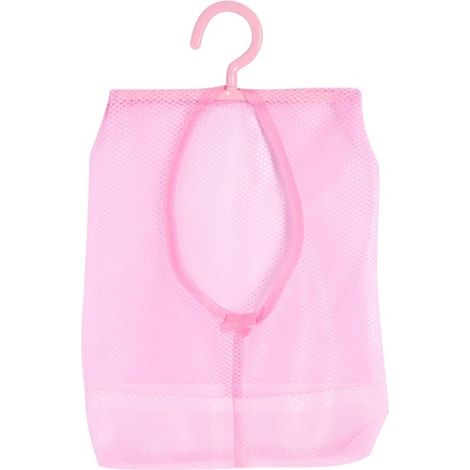 Mesh Laundry Bag, Multi-Use Underwear Storage Bag, Travel Storage Bag with Hanging Hook for Socks, Stockings, Bra and Underwear (PINK) (1/5)
