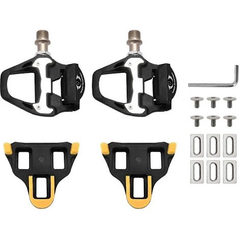 Pédales autobloquantes pour vélo de route, compatibles avec les pédales automatiques SPD SL, kit de pédales automatiques