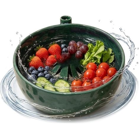 Bol de lavage automatique en céramique - Pour la cuisine - 3 pièces (1/5)