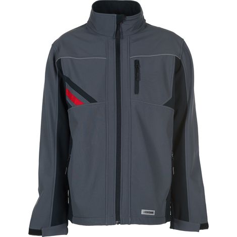 Planam Softshelljacke Highline schiefer/schwarz L (1/5)
