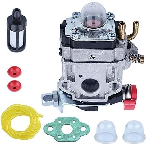 Kit de conduite de carburant pour Kawasaki TH23 TH26 TH34 – Comprend carburateur, tuyau, joint, clapets anti-retour, filtre à carburant - Bv162