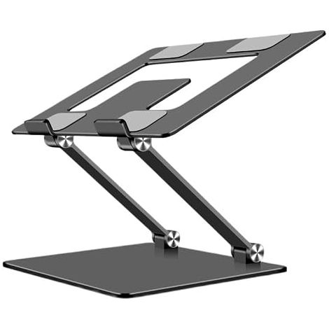 Support de tablette réglable en hauteur, pliable, angle réglable ergonomiquement, compatible avec les ordinateurs portables de 10 à 18 pouces (1/5)