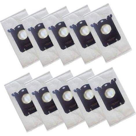 Lot de 10 sacs de rechange pour aspirateur Electrolux S Bag Classic EL200F EL8500 - Accessoires (1/5)