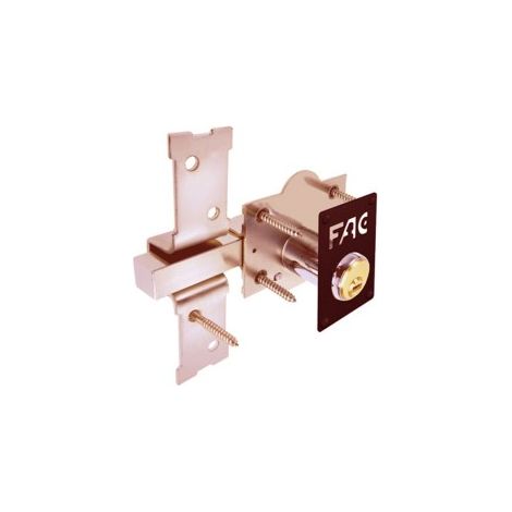 Serrure Dorée Fac 301-rp/80 Serrure De Sûreté Dorée élégante - Fac