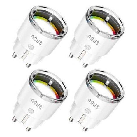 Smart-Steckdose Nous a1z 16 A ZigBee 4 Stück (1/2)