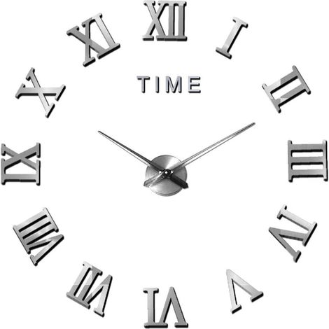 Horloge murale à faire soi-même, horloges murales 3D à faire soi-même, horloges murales en acrylique au design moderne pour bureau, salon, chambre, horloge, cadeau, objet de décoration intérieure