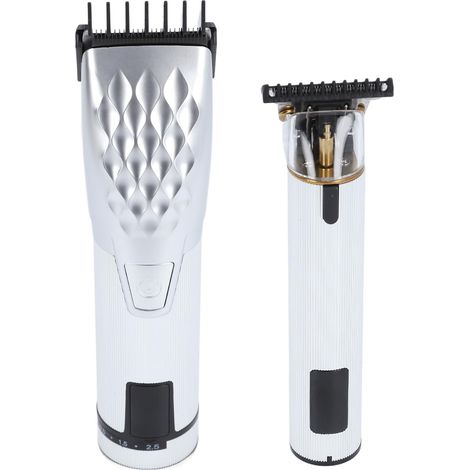 Tondeuse à Cheveux, Kit de Tondeuse à Cheveux Professionnel avec Affichage LED Rechargeable, Coupe Précise avec Peigne Guide 9 Pièces pour Hommes (1/5)