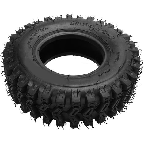 Pneu 13x4.10-6 pour déneigeuse sur quad kart mini 4x4 47cc 49cc motoneige hiver (1/5)