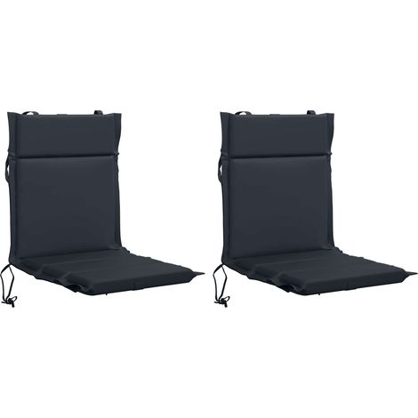 Cuscino per sedia a schienale basso GEMERT 2 pz 100% Poliestere vidaXL (1/5)