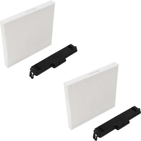 Kit de filtre d'habitacle (4 pièces) pour Dodge Ram 1500, 2500 et 3500 : filtre d'habitacle et porte d'accès au filtre (références : 68052292AA et 68318365AA). (1/5)