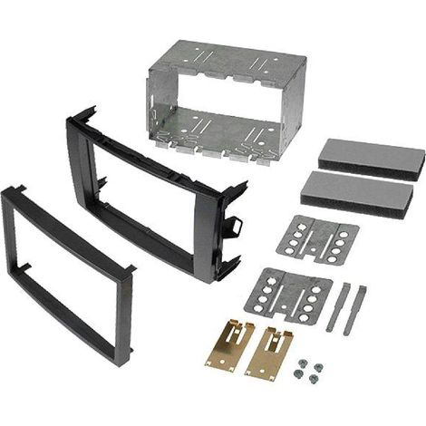 Kit facade autoradio KA206B compatible avec Toyota Auris 07-12 Anthracite