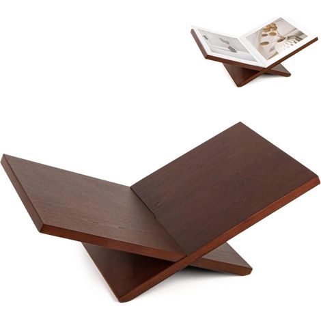 Support Livre Ouvert et Grand Porte-Livre en Bois – Présentoir Livre (1/5)