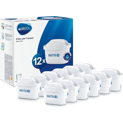 Maxtra+ Filtre à Eau Potable 100 l 12 Filtri Blanc (1/5)