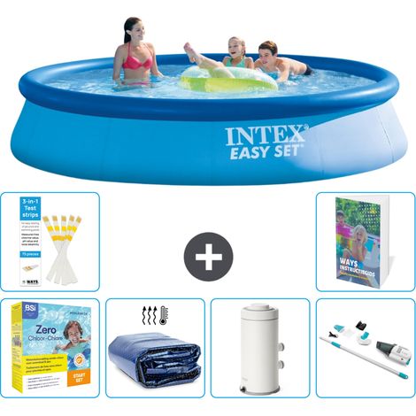 Easy Set Pool Rund - 396x84 cm - 7-teilig  S22 (1/5)